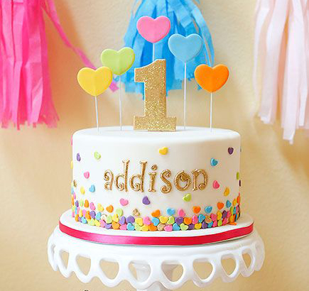 1st Birthday cake